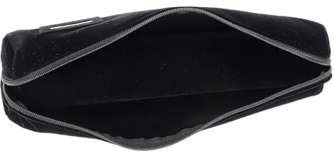 Ciieeo Rotolo per Gioielli Nero in Stoffa, Porta Orologi e Bracciali | Bangle Storage Roll, Watch Storage Roll, Jewellery Rolls, Organizer per Gioielli Rotolo