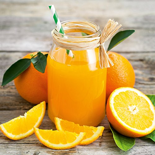 Eurographics Orange 30x30 Juice, Glas, 30 x 30 x 2 cm