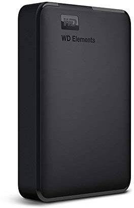 WD Elements - Hard disk esterno portatile, rivestito 4TB (Ricondizionato)