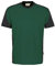 HAKRO T-Shirt Contrast Performance, Tanne, Unisex-Größe: 2XL