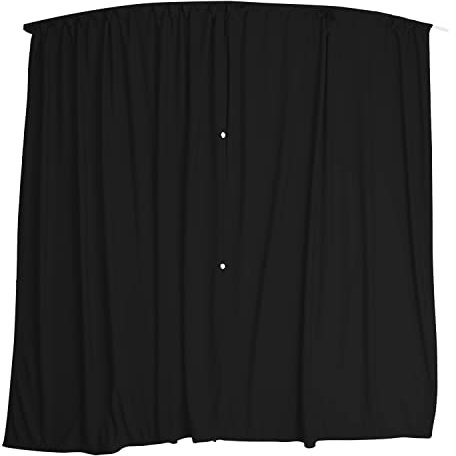 BREMER SITZBEZÜGE Abtrennung Fahrerhaus Sonnenschutz Führerhaus Gardinen Vorhang kompatibel mit Mercedes Vito W638 ab 1996-2003 Schwarz Camping Wohnmobil Zubehör