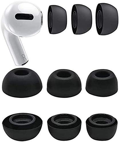 Zotech Ersatz-Ohrstöpsel aus Silikon für Airpods Pro (S/M/L) (schwarz)