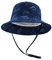 SEYUFN Bob Chapeau de Soleil Bébé Garçon Chapeaux de Seau à Bord Large Bébé Fille Chapeau de Coton Réglable UV Protection Chapeaux d'été pour Enfants (4-6 Ans, Bleu Royal Dinosaure)