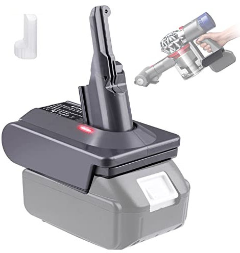 YSDZ Battery Adapter MT18V8 for Makita 18V Lithium Battery Converted to Replace for Dyson V8 Battery, Works with Dyson V8 Series Animal Absolute Vacuum Cleaner(Only Adapter)