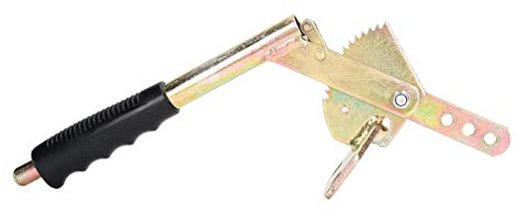 Handbackenhebel, Handbremshebelgriff, Rutschfester, Verzinkter Stahl, Universell für Anhänger, Wohnmobil, Wohnwagen