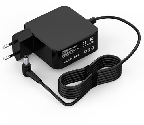 Cargador Portátil ASUS 19V 3,42A para VivoBook F555L F550C F551C F552C F554L X550C X550L X551C X552C X552L X554L K550C AD883020 ADP-65DW C ADP-65GD B PA-1650-78 Ordenador Alimentación 5,5 * 2,5mm