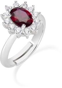 Amen Ring (P) Lady, Anel Silver Tam. 3 (18/20), Prata 925 (3,61 GR), Lady 1,5 cm ANLDGBBR3 Marke, Einheitsgröße, Metall, Kein Edelstein