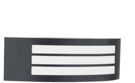 Lindby Vilam (spritzwassergeschützt (Modern) in Schwarz aus Aluminium (1 flammig, E27)