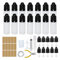 20 Stk Liquid Flaschen,Tropfflasche 10ml Dropper Bottle Quetschflaschen Leer Plastikflaschen Reiseflasche mit Kindersicherung Ersatzdeckel Inkl. Messbecher Trichter Spritzen Flachzange (10ml)