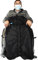 BYLUM Erwachsene Schlupfsack Wasserdicht & Warm Fußsack Für Rollstuhl Fleece Gefütterte Mit Reißverschluss Für Die Meisten Elektrischen/manuellen Rollstuhl(Black)