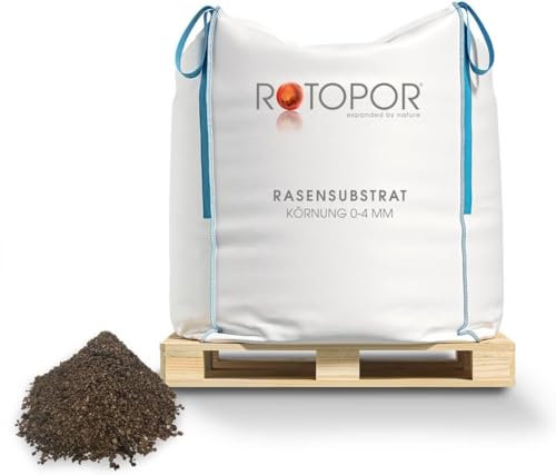 Rotopor Rasensubstrat Körnung 0-4 mm 1000 Liter BigBag