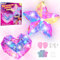 Xbesttoy 3D Hanging Heart & Star DIY Lantern Craft Kit for Kids Age 8-12,Arts and Crafts for Kids,Birthday Presents Gifts for 8 9 10 11 12 Year Olds Teenage Girls