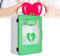 ELIKBH AED-Defibrillator-Aufbewahrungsschrank, ABS-Kunststoff, Alarmbox, Aufbewahrungsschränke, Erste Hilfe für Heimschulen und Büro