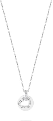 JETTE Damen-Kette 925er Silber 51 Zirkonia