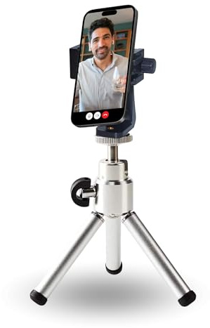 TronicXL Mini Smartphone Stativ drehbar Halterung Ständer Tripod Handy klein Foto Video höhenverstellbar