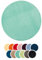 liebling Badteppich, 100% Polyester - Mikrofaser, Serie Santos, Ø 110 cm,1500 g/m², 30 Grad waschbar, Farbe: Mint