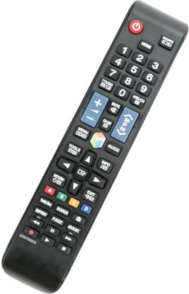 AULCMEET AA59-00581A Mando a Distancia de Repuesto Compatible con Samsung 4K OLED Smart TV UE46ES6540S UE46ES6540U UE46ES6545U UE46ES6547U UE46ES6550S UE46ES6557U UE46ES6560S UE46ES6560U