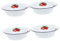 IMIKEYA Cazo De Porcelana 4 Piezas Lavabo De Esmalte De Verduras Con Vintage Tazón De Cereal Vintage Retro Lavabo De Almacenamiento Olla De Comida