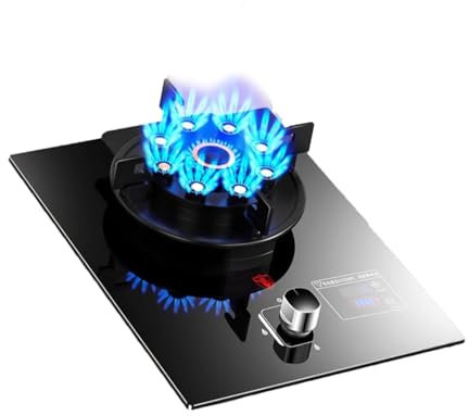 Plaque De Cuisson À Gaz, Cuisinière À Gaz De Bureau Et Intégrée, Cuisinière À Gaz Avec Protection Contre Les Pannes De Flamme, Table De Cuisson À Gaz GPL 5,2 KW NG/5 KW For La Maison, Le Camping En(NG