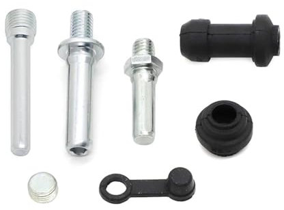 Kit de reparación de tornillos de pinza de freno delantero y trasero, ajuste universal for kit de reconstrucción de pasador de guía de pinza Nissin, apto for HONDA CRF KXF RMZ YZF Dirt Bike(Complete S