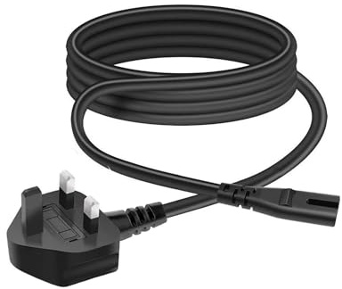 Power Cable Replacement for Dewalt DCR010 DCR028 Jobsite Speaker Power Figure 8 AC UK Mains Cord 6Ft
