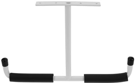 Happyyami Garage Deckenhalterung Für Fahrräder Kajaks Und Angelruten Robuster Verstellbarer Lagerungs-Haken Für Effiziente Raumnutzung Garagen Und Werkstätten