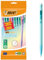 BIC Portemines Matic Pastel pointe 0,7 mm HB - Pochette de 10 assorties