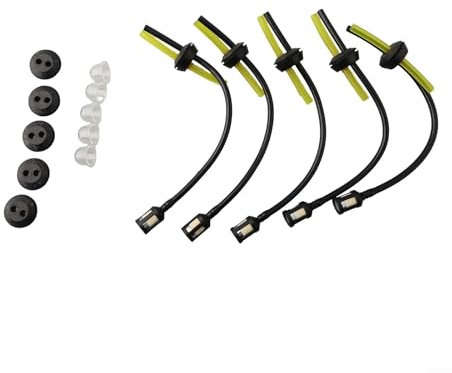 5 Sets of Fuel Hose Seal for Brush Cutters, Compatible with, JACKSON& SPEARS Models