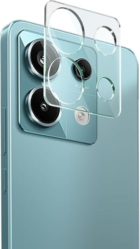 Protector de Lentes Camara para Xiaomi Redmi Note 13 Pro 5G, Cristal Templado, Cobertura Total para Lente Trasera PTLE