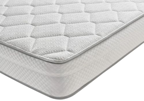 Silentnight Memory Pocket 1400 Mattress – Firm – 1400 Mirapocket Springs – Memory Foam – 25cm Depth – Single Sided – 5 Year Guarantee (King (U.K. Standard))