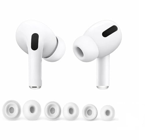 3 Paar Ersatz-Ohrstöpsel für Airpods PRO 3, Anti-Rutsch Design, Ohrstöpsel-Hüllen aus Memory-Schaumstoff Passt in Ladehülle und Inklusive Tragbarer Aufbewahrungsbox (S/M/L)