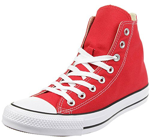 Converse Chuck Taylor All Star Hi, Zapatillas Altas Unisex adulto, Rojo (Red) 37.5 EU- M9621