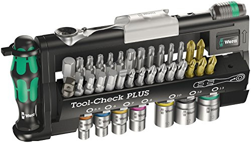 WERA 05056490001 Tool-Check Plus Tool Set, 39 Piece 1 Black