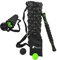 Kit rouleau mousse massage | Rouleau 45cm avec sangle de transport, bâton de massage, balles lisse et à picots | Pour détente myofasciale, massage des tissus profonds, thérapie des points gâchettes