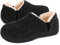 LongBay Herren Hausschuhe Winter Warme Memory Foam für drinnen und draußen mit rutschfester Sohle