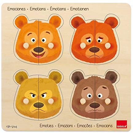 GOULA 54008 Puzzle aus Karton, Mehrfarbig, one Size