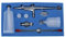 Aerógrafo de alimentación por gravedad JP-131T Pistola de pulverización de pintura Aerógrafo de doble acción Gatillo de doble acción Control de pintura de aire Kit de aerógrafo
