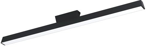 EGLO connect.z Smart-Home LED Deckenleuchte Simolaris-Z, Deckenlampe, ZigBee, App und Sprachsteuerung Alexa, Lichtfarbe einstellbar (warmweiß-kaltweiß), RGB, dimmbar, L 122 cm