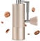 TIMEMORE C2 Fold Hand Coffee Grinder, Stainless Steel Burr Manual Coffee Grinder with Foldable Handle for Espresso to French Press, Gold