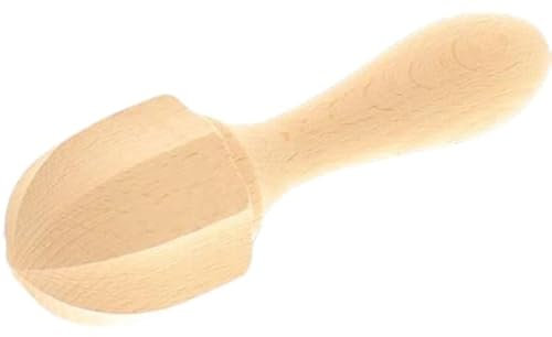 teemando® Spremiagrumi in legno, forma rotonda, 15 cm, spremiagrumi
