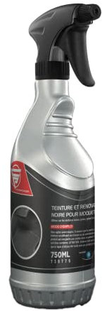 WORKCAR CarPower - Tinte para moqueta de coche, 750 ml, color negro