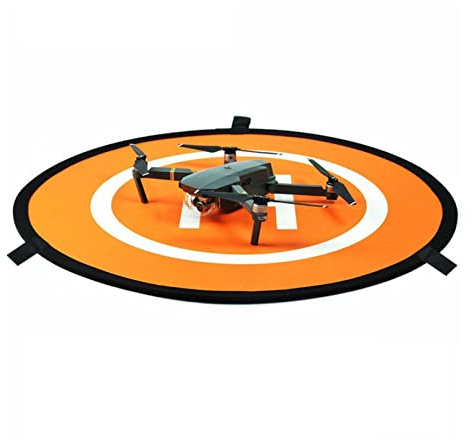 Drohnen-Landeplatz, 75 Cm/30 Zoll Universal-Landeplatz-Zubehör, Wasserdicht und Faltbar, Doppelseitige Quadcopter-Landeplätze für RC-Drohnen-Hubschrauber