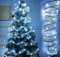Agoer 65Ft 20M LED Fairy Lights, 300LED Silver Christmas Ribbon Light with Battery Operated, Christmas Fairy Lights for Xmas Tree Decoration Holiday Party Indoor Outdoor Decor(White Light)