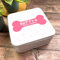 Square Pink Bone Doggy Treats Personalised Dog Biscuit Treat Tin Personalised Gift | Custom Gift | Personalized Tin | Personalised Tins | Gift For Her | Gift For Him