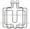 Franza - Resistenza forno superiore doppia sostitutivo per Whirlpool Ignis Bauknecht 380 x 367 mm. Watt. 2450/568-481925928838 - C00481320 - RE3248/OR - Prodotto originale