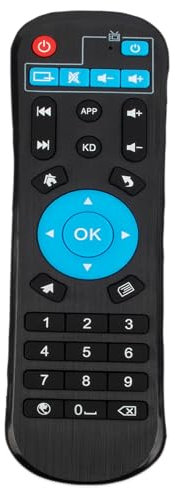 ALLIMITY Fernbedienung Ersatz passend für T95Q, T95Z Plus, T95U Pro, T95V Pro, Q Plus Android 9.0 TV Box