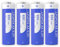 LiFePo4 ICR 14505 Akku 650mAh 3,2V 14500 AA Button Top Batterie für solar Beleuchtung,Taschenlampe(4 Stück) (3.2)