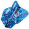 RED DRAGON Luke Humphries World Champion Blue V-Standard Dart-Flights, 3 Sets pro Packung (9 Dart-Flights insgesamt)