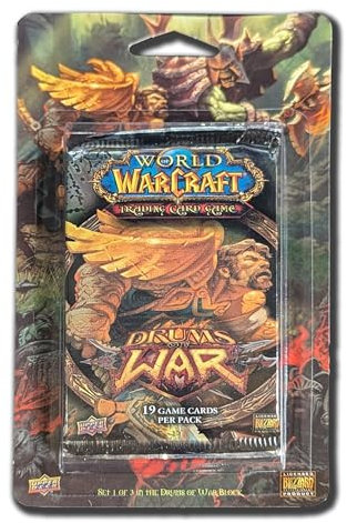 Upper Deck World of Warcraft Sammelkartenspiel-Set Drums of War, Sammelkartenspiel – 2008
