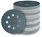 105 Stück Schleifpapier 125mm Klett, Körnung 40-600 Schleifscheiben Rund 8 Loch für Exzenterschleifer
